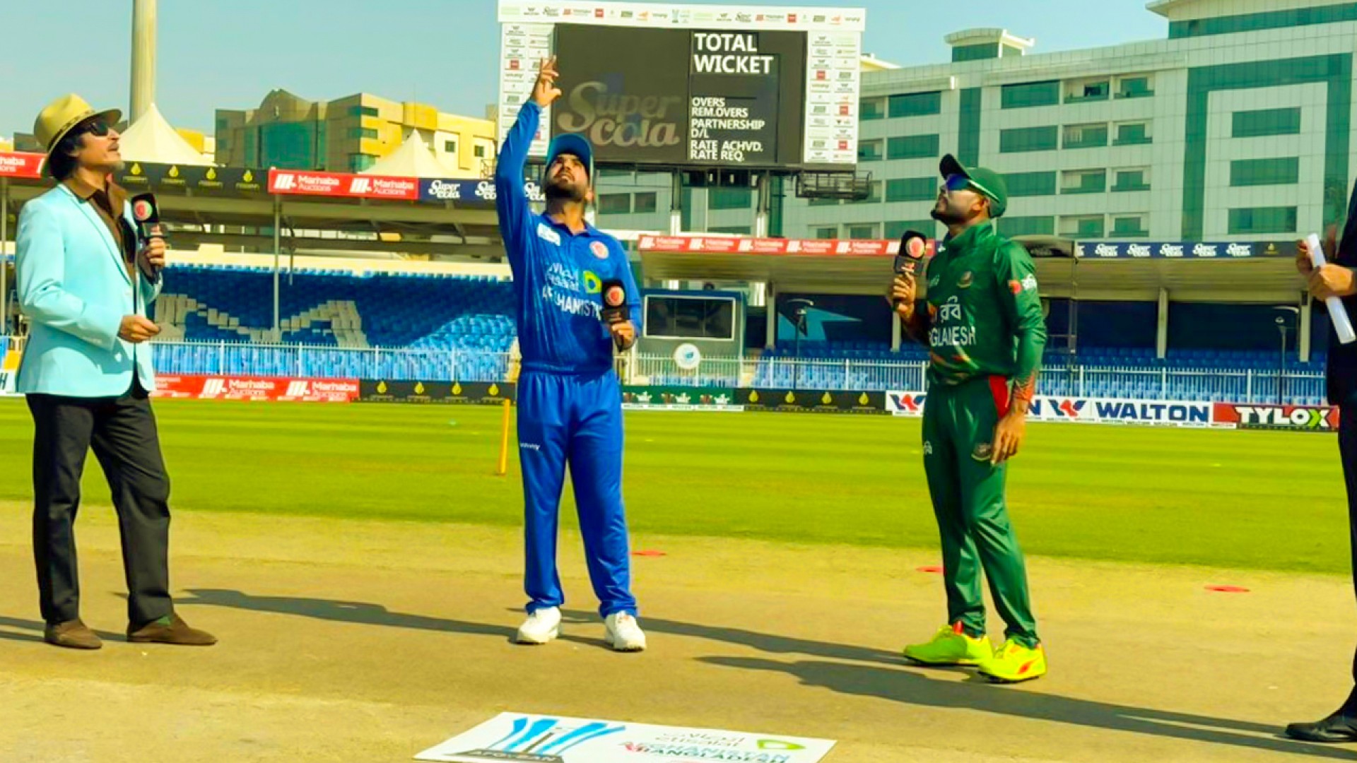 আফগানদের বিপক্ষে টস জিতে ব্যাটিংয়ে বাংলাদেশ
