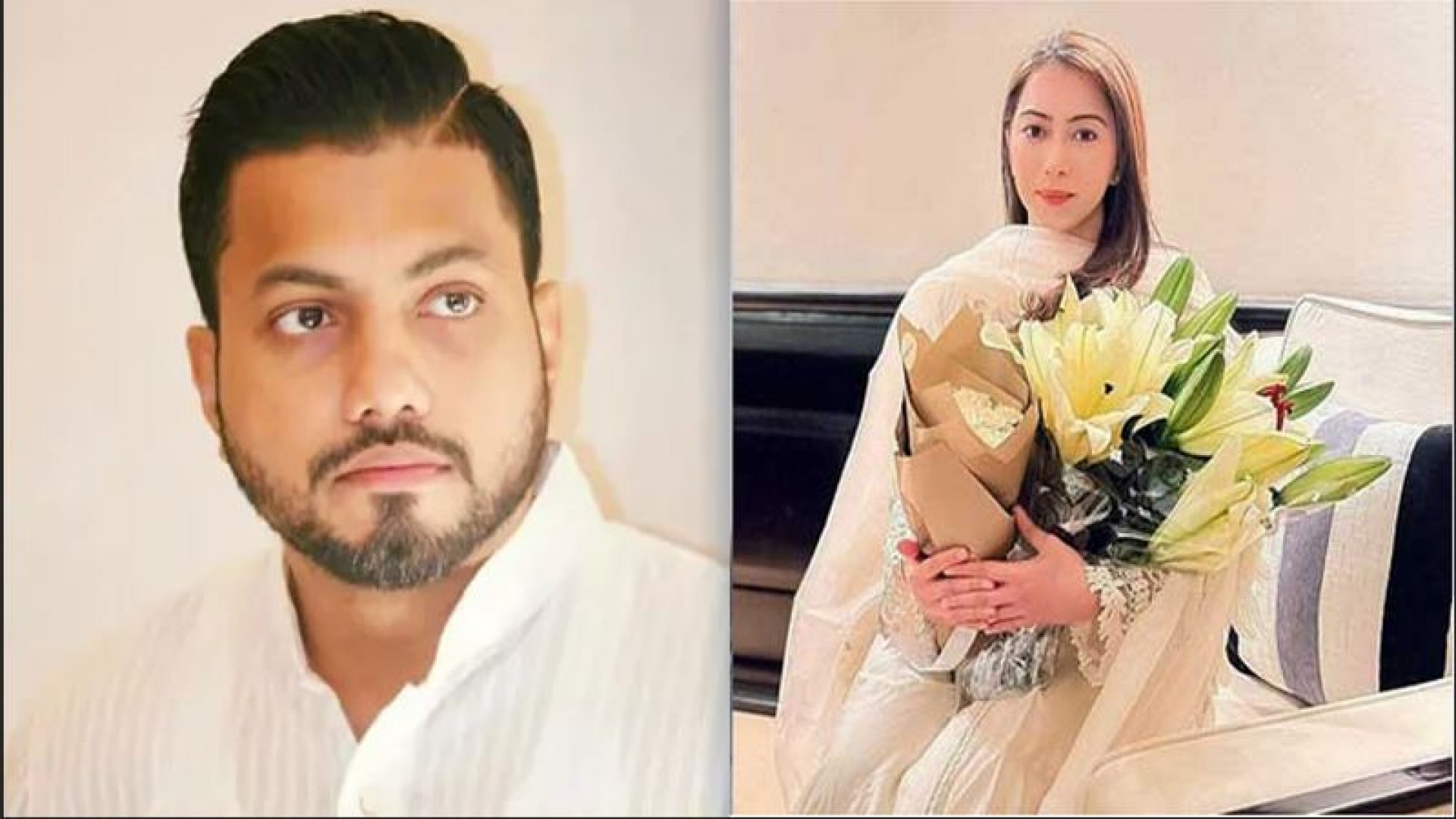  বিএনপি নেতা ইশরাক ও  ব্যারিস্টার নুসরাতের বাগদান সম্পন্ন
