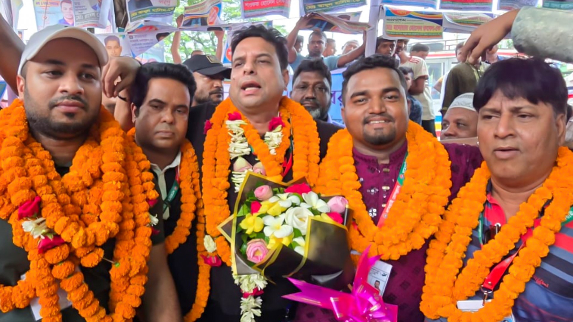 ধামরাই প্রেস ক্লাবের সভাপতি তুষার, সম্পাদক আহাদ