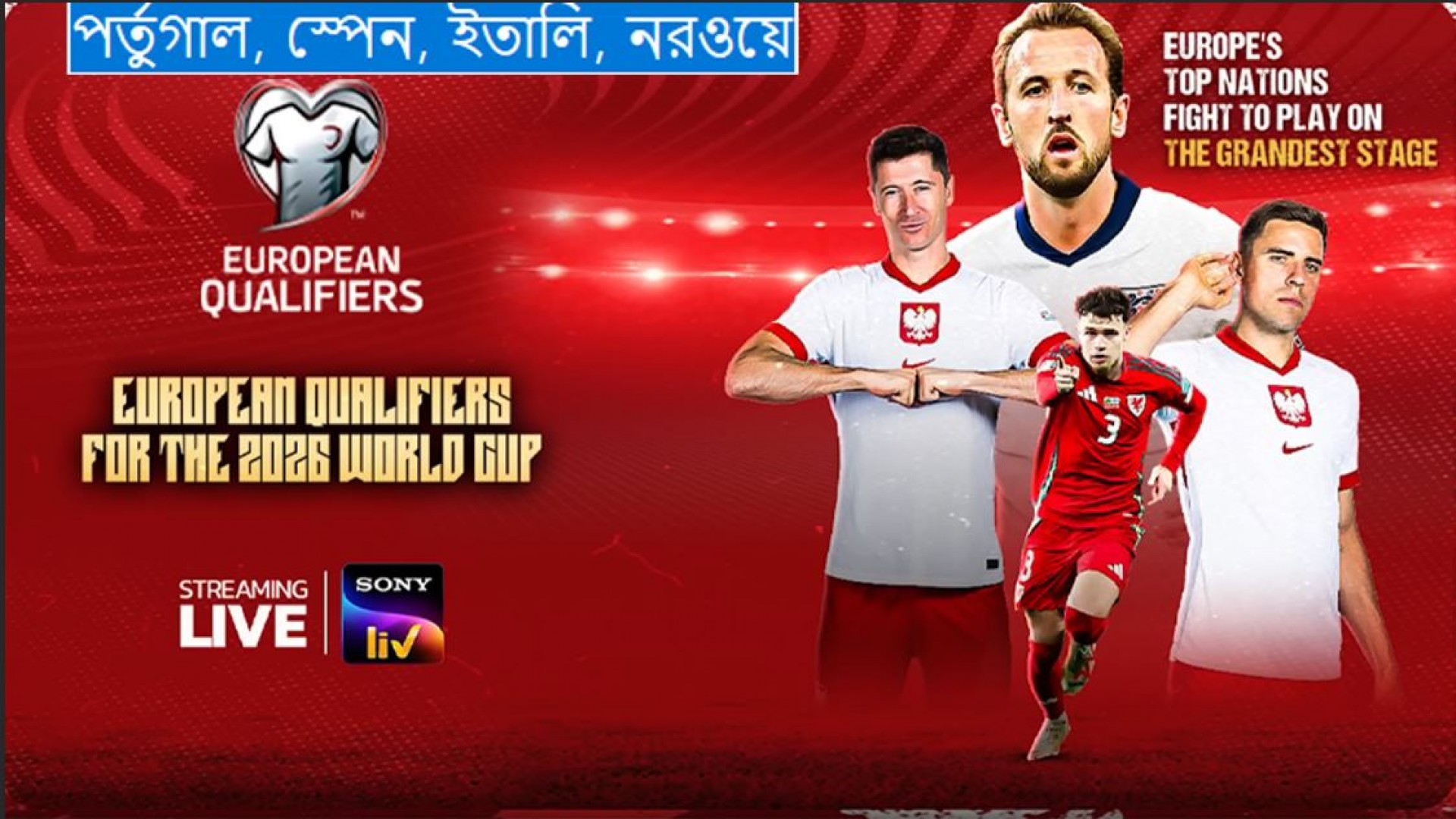 বিশ্বকাপ বাছাইয়ে জিতেছে পর্তুগাল, স্পেন, ইতালি, নরওয়ে