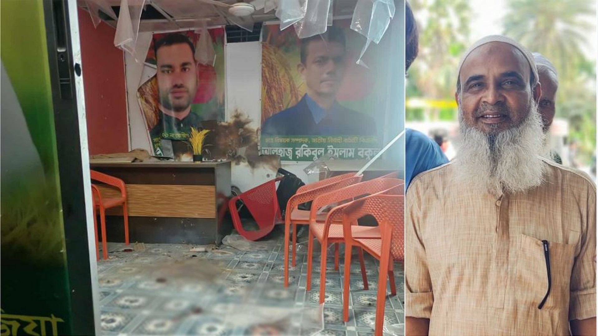 খুলনায় বিএনপি কার্যালয়ে গুলি ও বোমা হামলায় শিক্ষক নিহত, আহত ৩