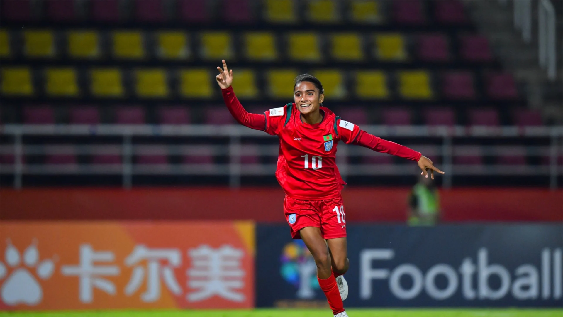 সাগরিকার জোড়া গোলের লিডের পরও হারল বাংলাদেশ