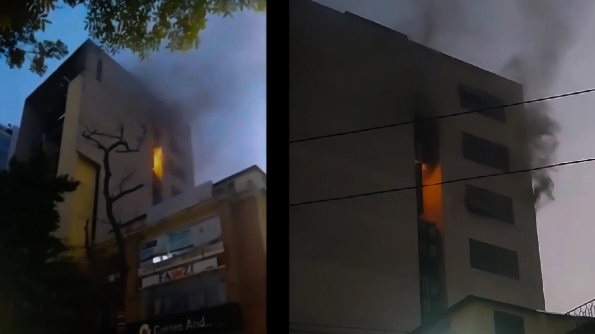 বনানীতে বহুতল ভবনে আগুন, নিয়ন্ত্রণে ৫ ইউনিট