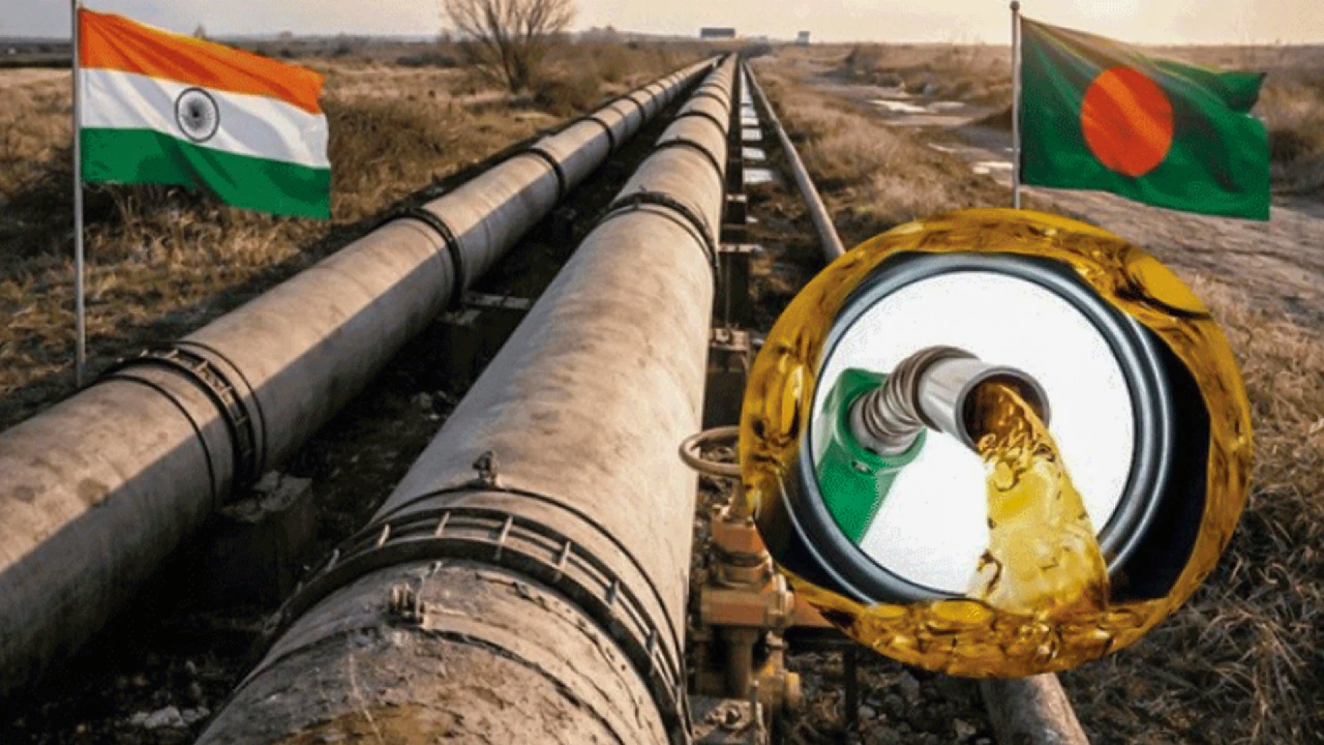 ভারত থেকে পাইপলাইনে আসছে আরও ৫ হাজার মেট্রিক টন ডিজেল