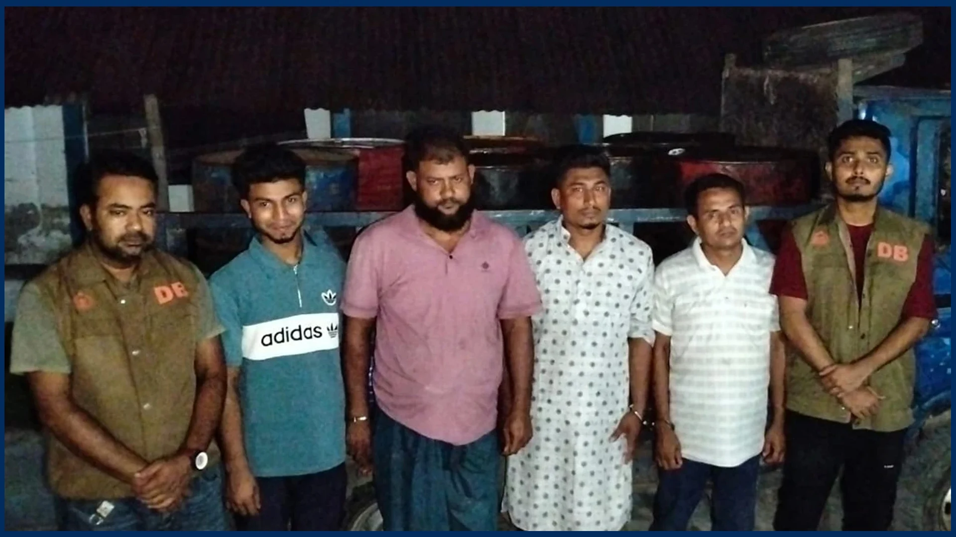 নোয়াখালীতে ১৪০০ লিটার ডিজেল জব্দ