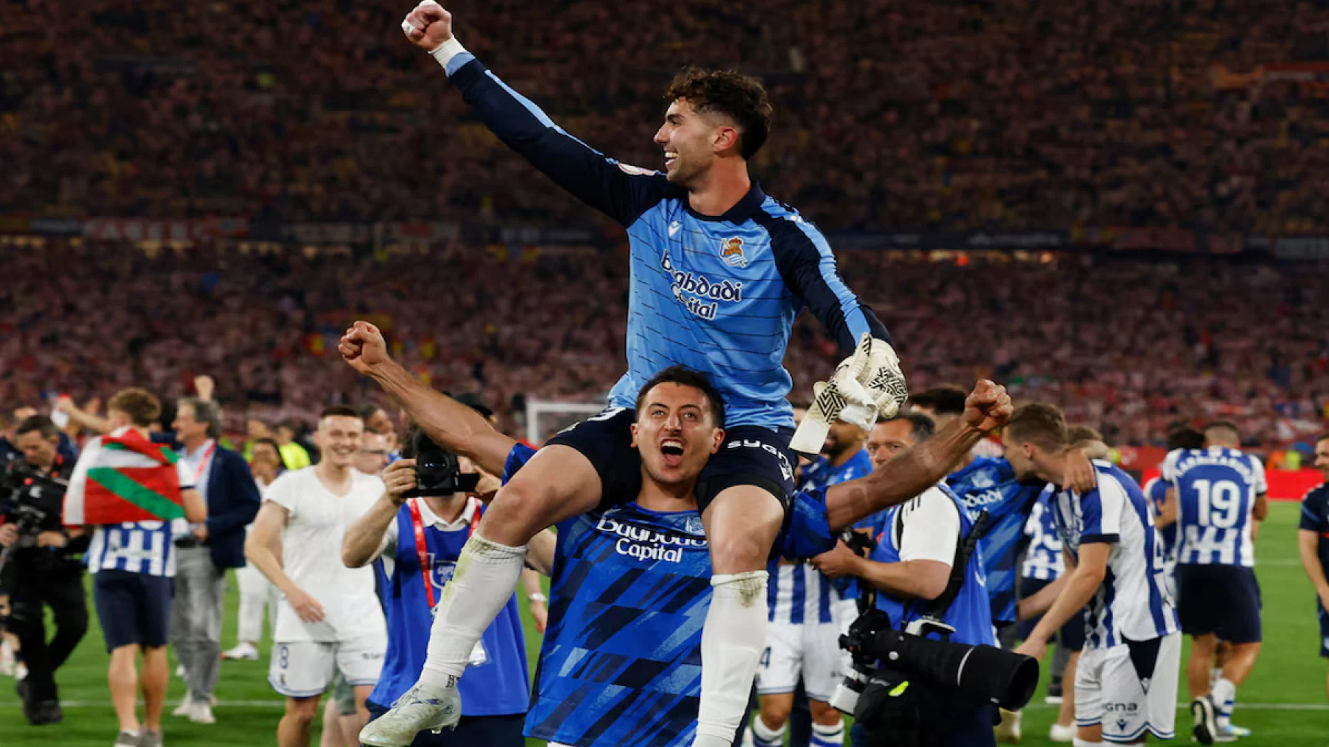 অ্যাতলেতিকো মাদ্রিদকে কাঁদিয়ে কোপ ডেল রে চ্যাম্পিয়ন রিয়াল সোসিয়েদাদ