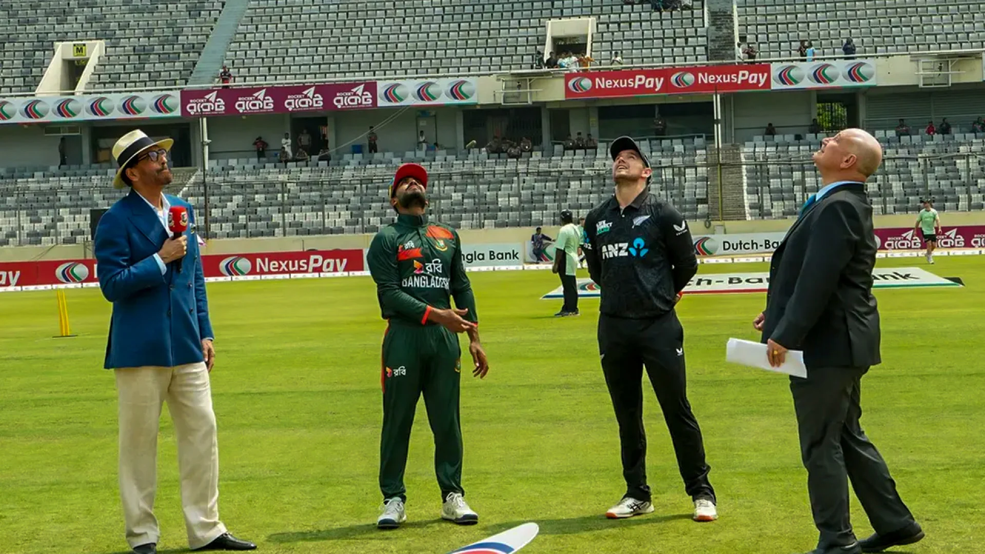 দ্বিতীয় ওয়ানডেতে টস হেরে ফিল্ডিংয়ে বাংলাদেশ