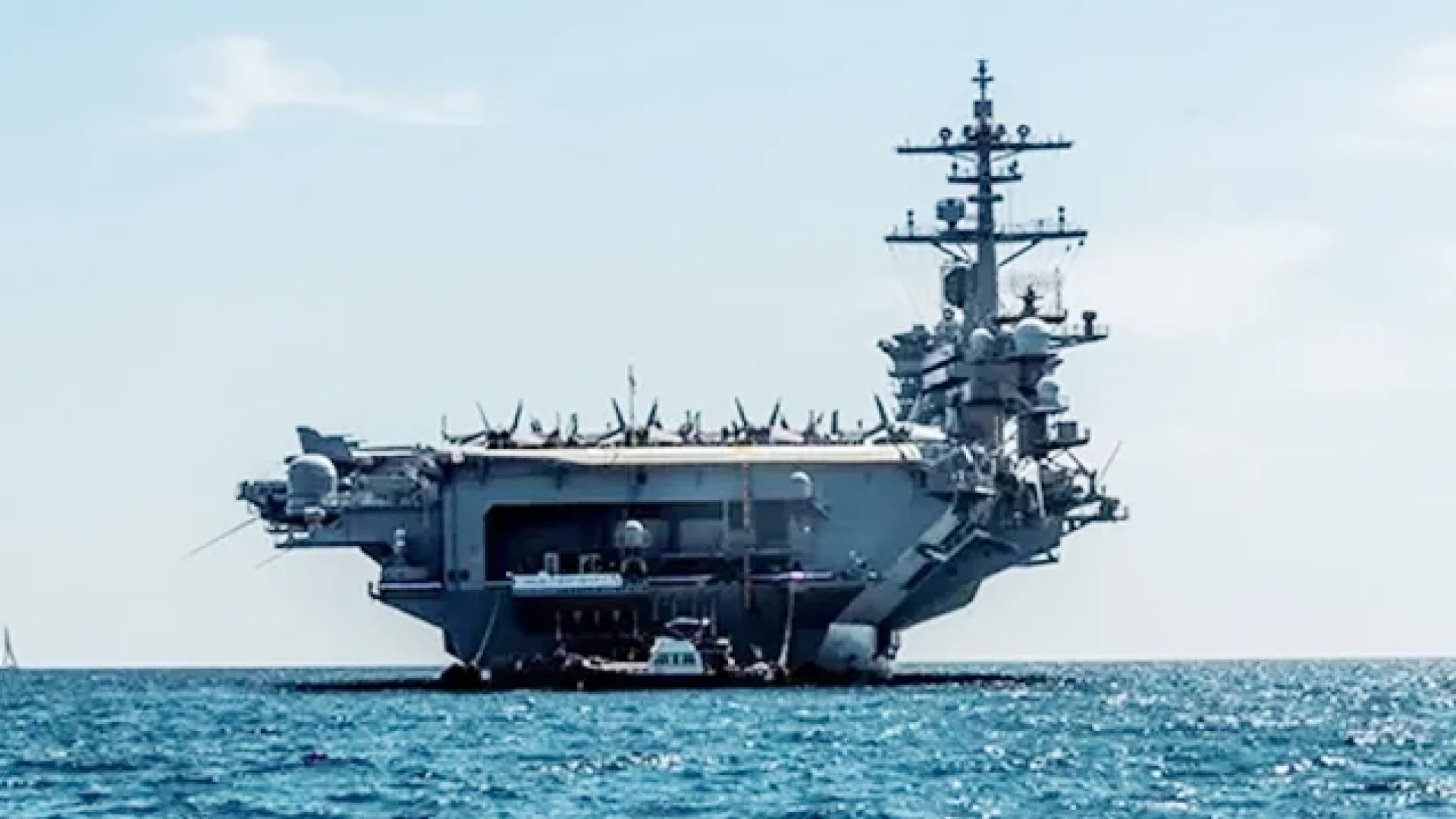 মধ্যপ্রাচ্যের দিকে অগ্রসর হচ্ছে আরেকটি মার্কিন রণতরী 