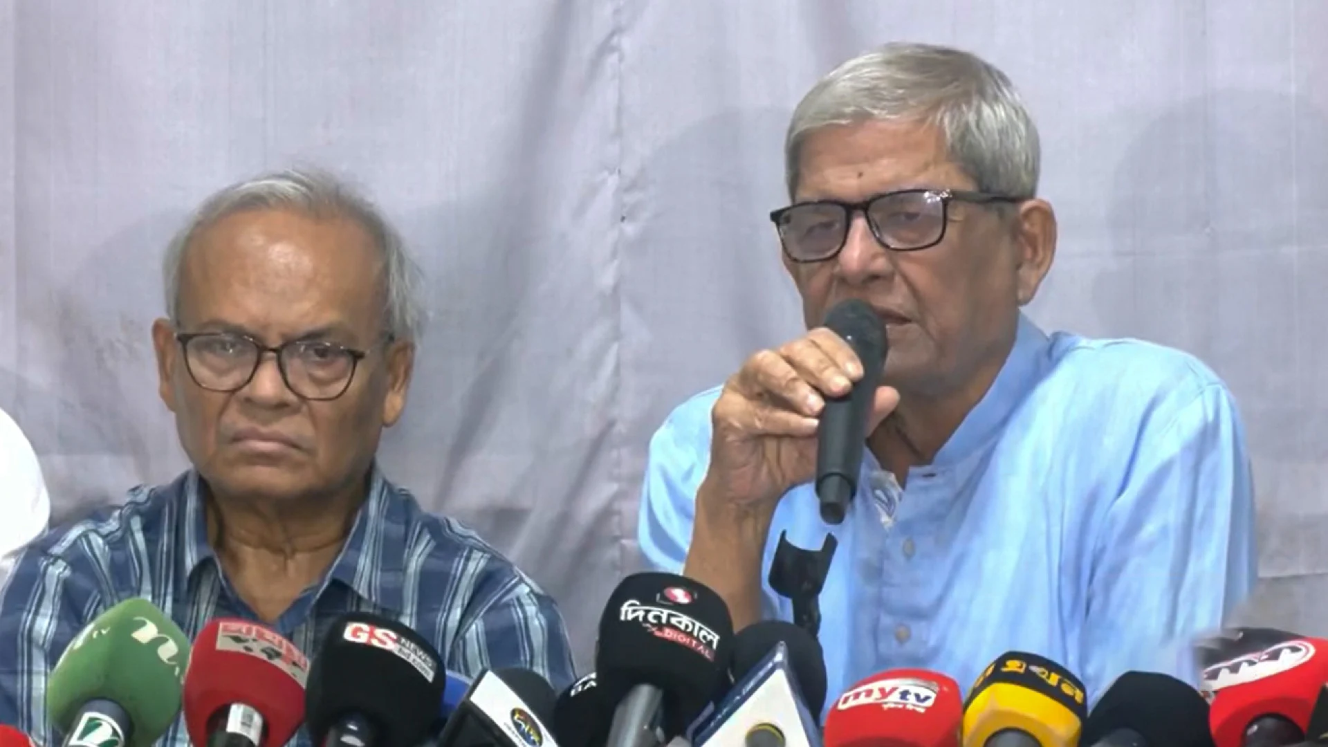 জামায়াত আমির কখনও সুস্থ চিন্তা করতে পারে না: মির্জা ফখরুল