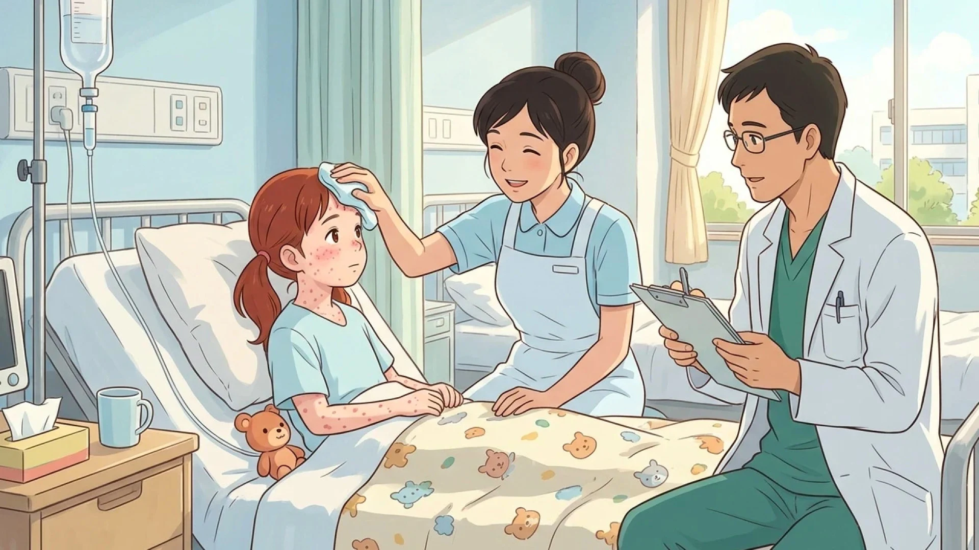 হাম ও উপসর্গ নিয়ে ৮ শিশুর মৃত্যু