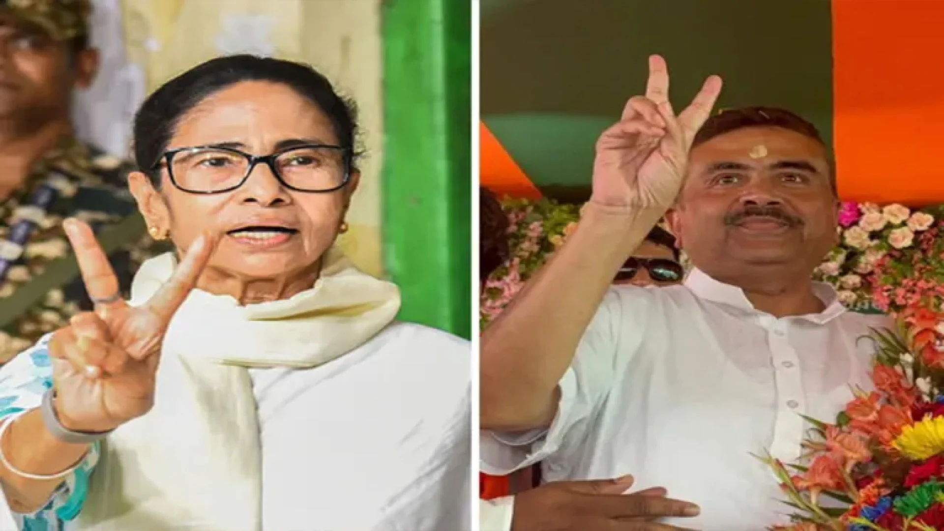 পশ্চিমবঙ্গ ভোটে এগিয়ে বিজেপি, চাপে তৃণমূল