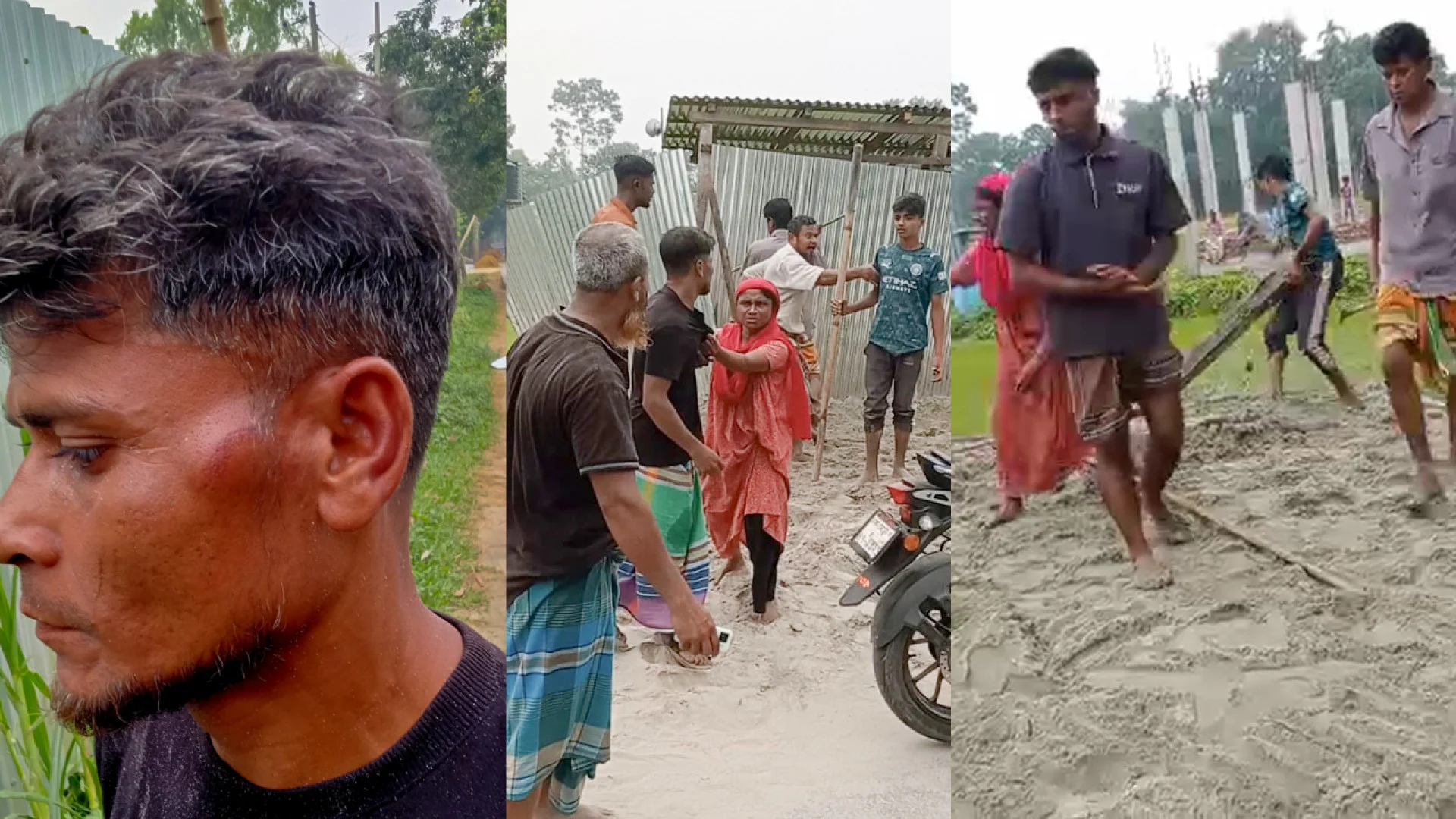 জামালপুরে জমি সংক্রান্ত বিরোধে প্রতিপক্ষের  হামলায় আহত ৫, গ্রেপ্তার ১