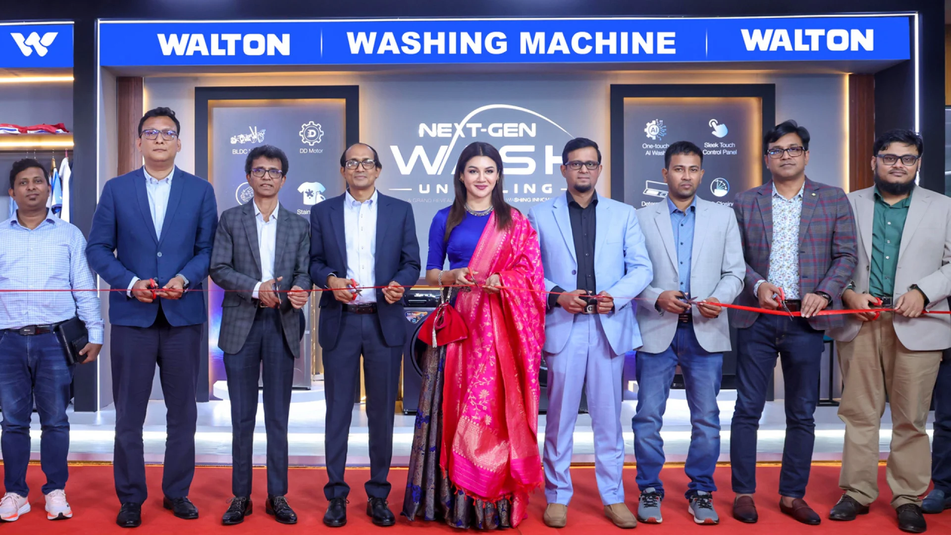 এআই প্রযুক্তির নতুন ৪ মডেলের ওয়াশিং মেশিন আনল ওয়ালটন