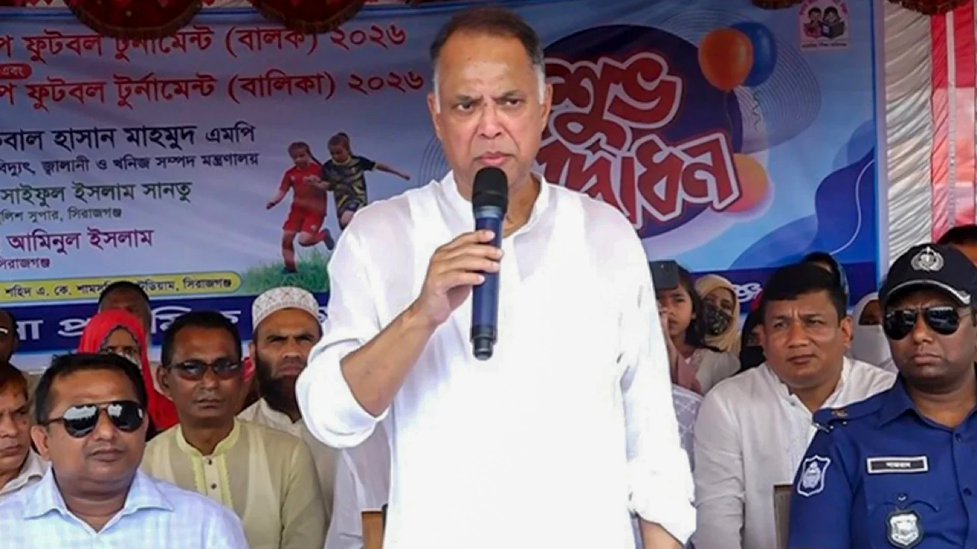 খেলাধুলার সুযোগ বাড়াতে হবে, মাদক থেকে বাঁচার বিকল্প নেই: বিদ্যুৎ ও জ্বালানি মন্ত্রী