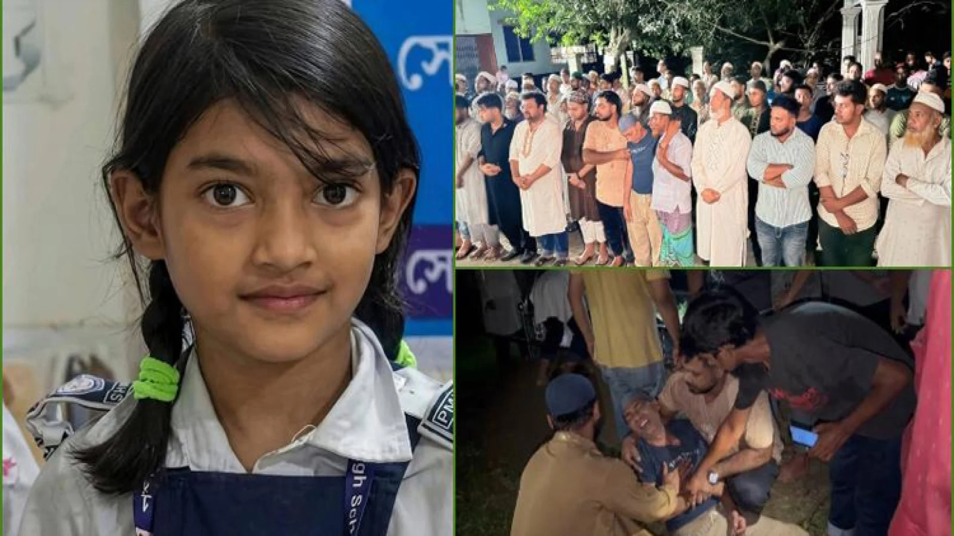 দাদা-দাদির কবরের পাশে চিরনিদ্রায় শায়িত হলো শিশু রামিসা