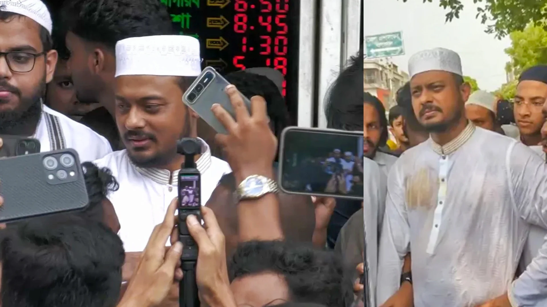 ঝিনাইদহে নাসীরুদ্দীন পাটওয়ারীর ওপর হামলা, ডিম নিক্ষেপ