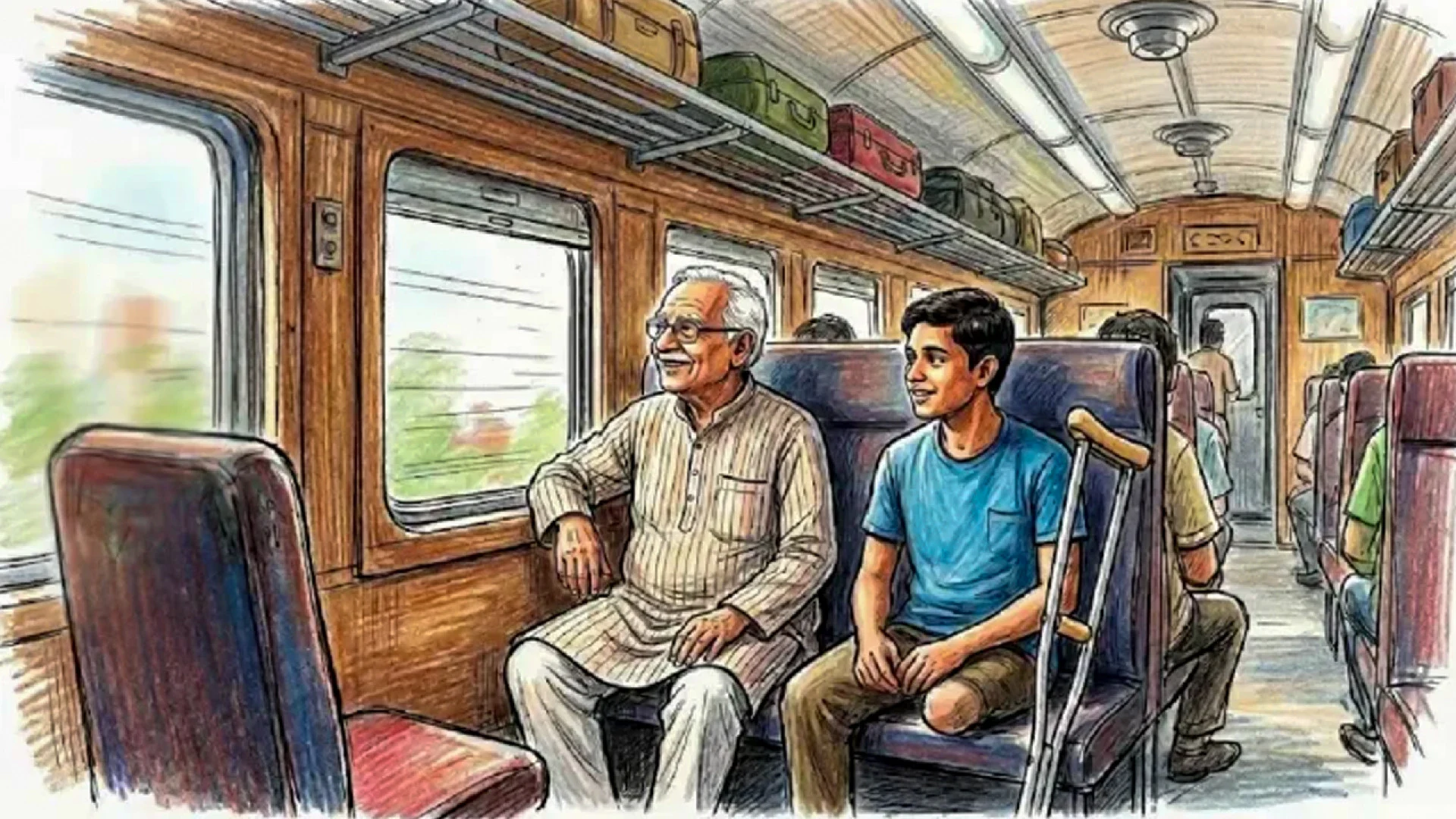 প্রবীণ ও প্রতিবন্ধীদের ট্রেন ভ্রমণে ২৫ শতাংশ ছাড় দিচ্ছে রেলওয়ে
