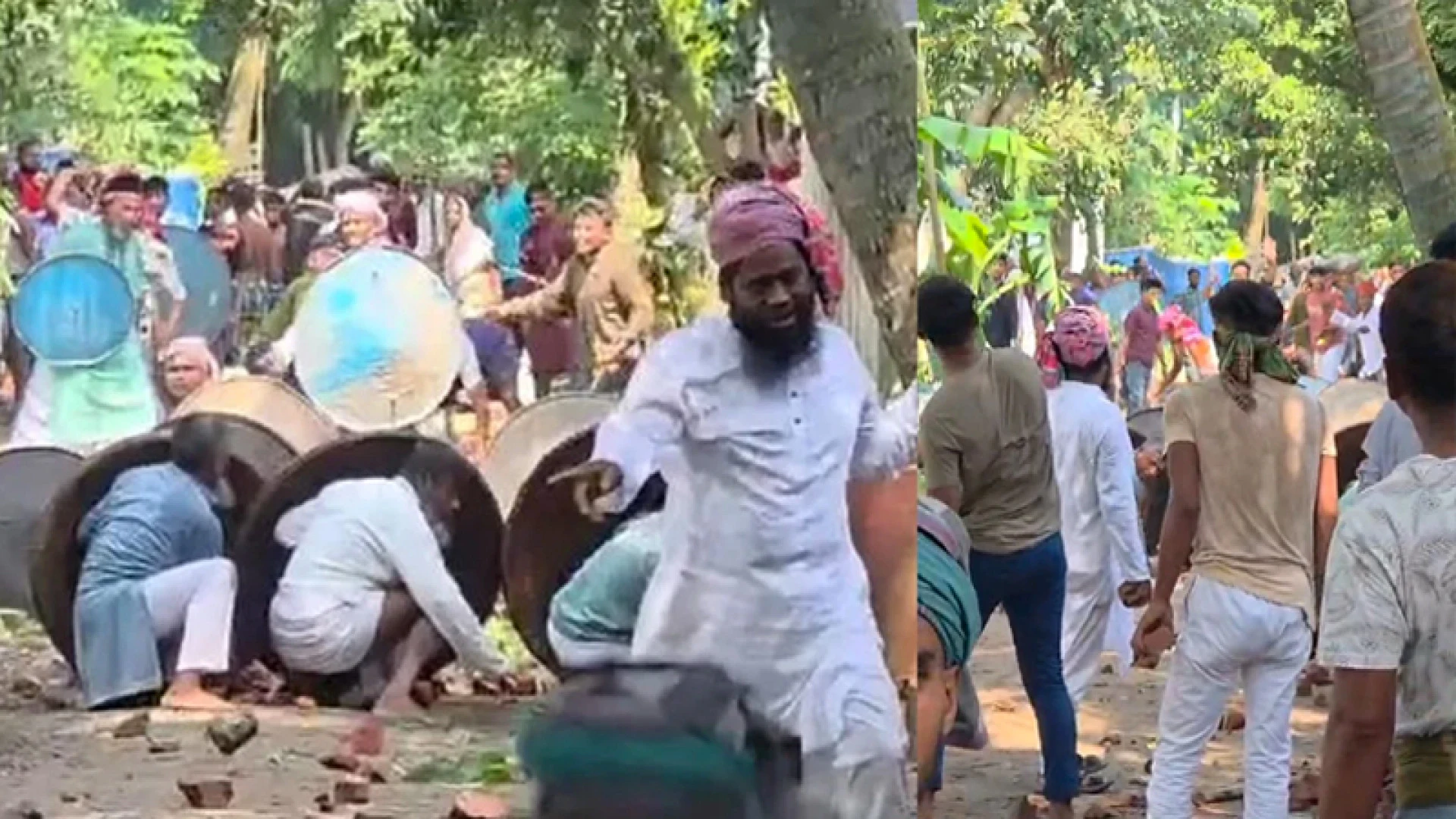 কোরবানির মাংস নিয়ে ভাঙ্গায় রক্তক্ষয়ী সংঘর্ষ, আহত অন্তত ৩০