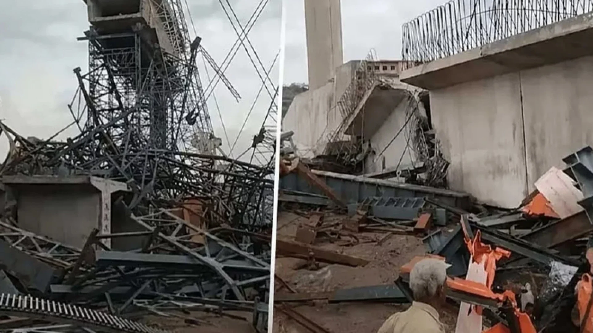 ভারতে প্রবল ঝড় ও ভারী বৃষ্টির সময় নির্মাণাধীন সেতু ধসে নিহত ৬