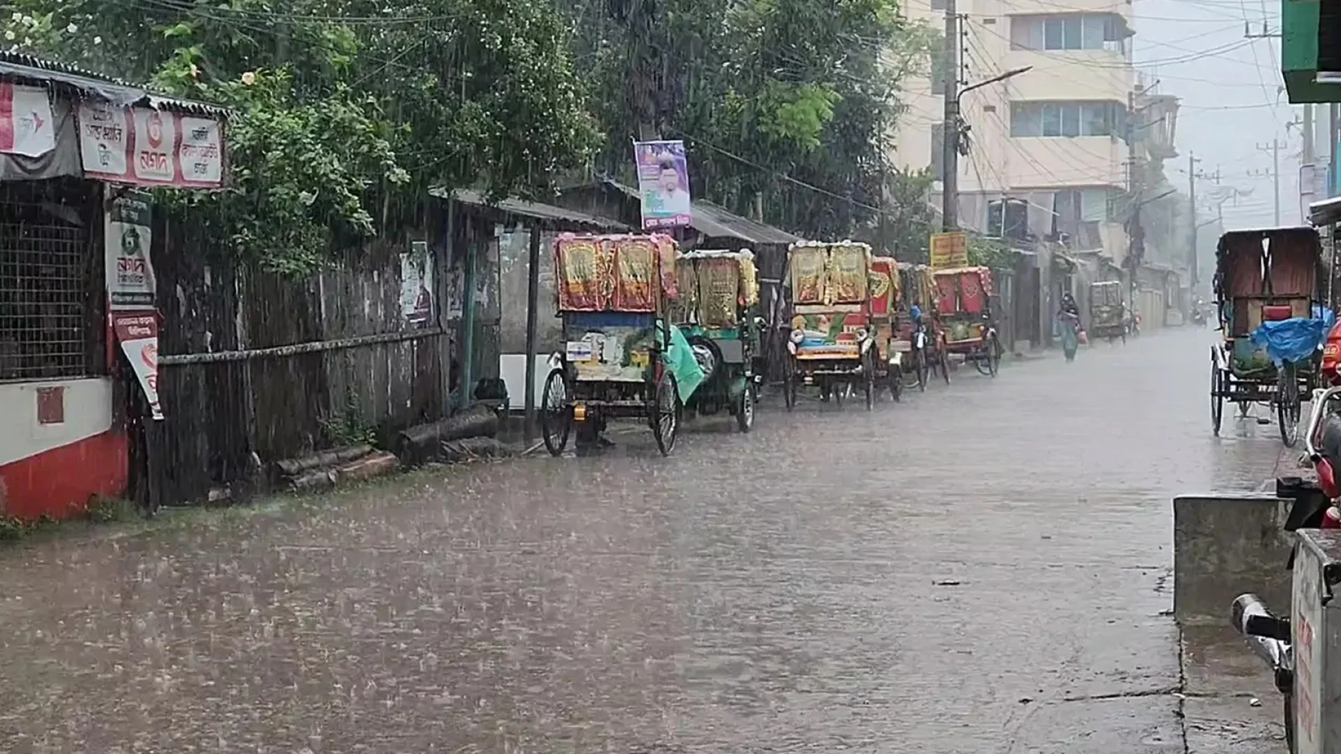 জামালপুরে নেমেছে স্বস্তির বৃষ্টি 