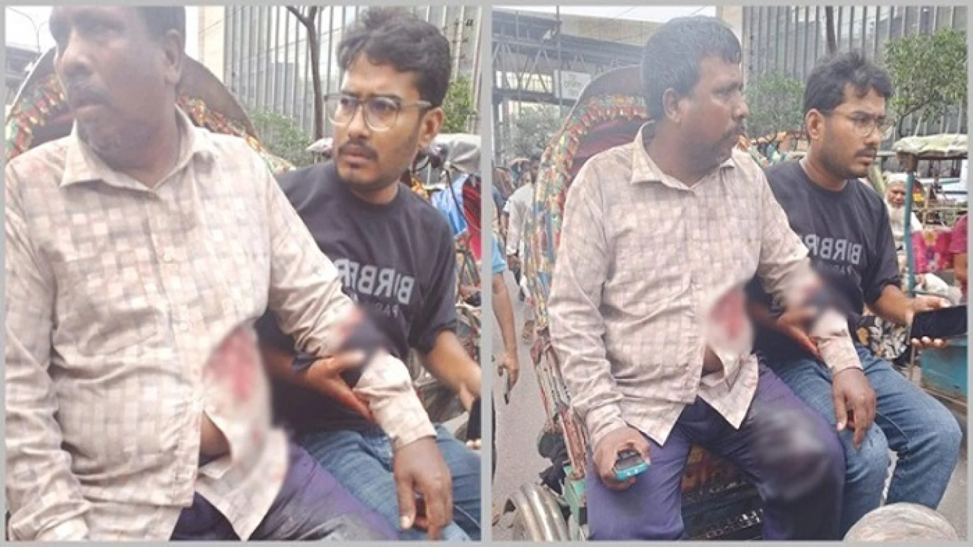 মতিঝিলে দিনে-দপুরে গুলি করে ১৭ হাজার ডলার ছিনতাই