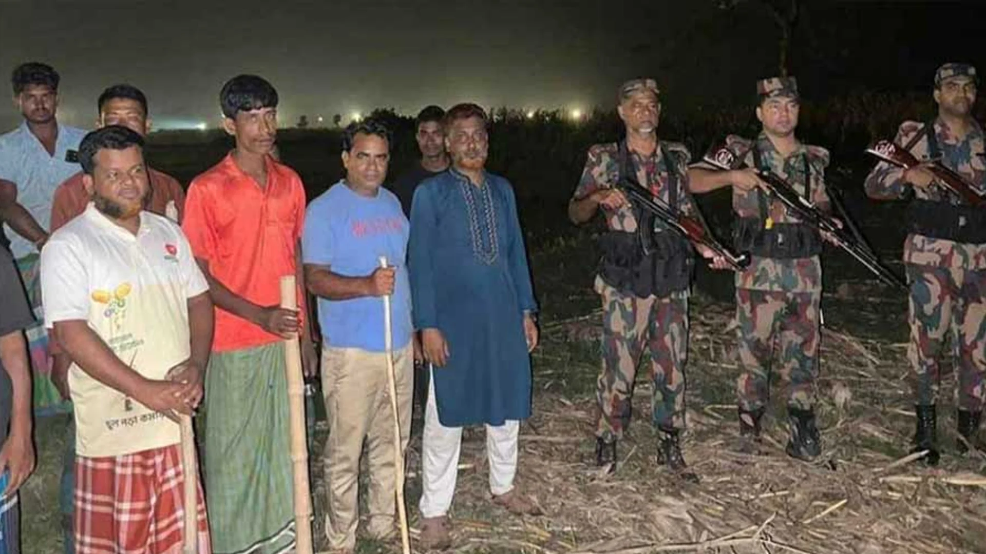 সীমান্তে ৮ জনকে পুশইনের চেষ্টা রুখে দিয়েছে জামালপুর ৩৫ বিজিবি 