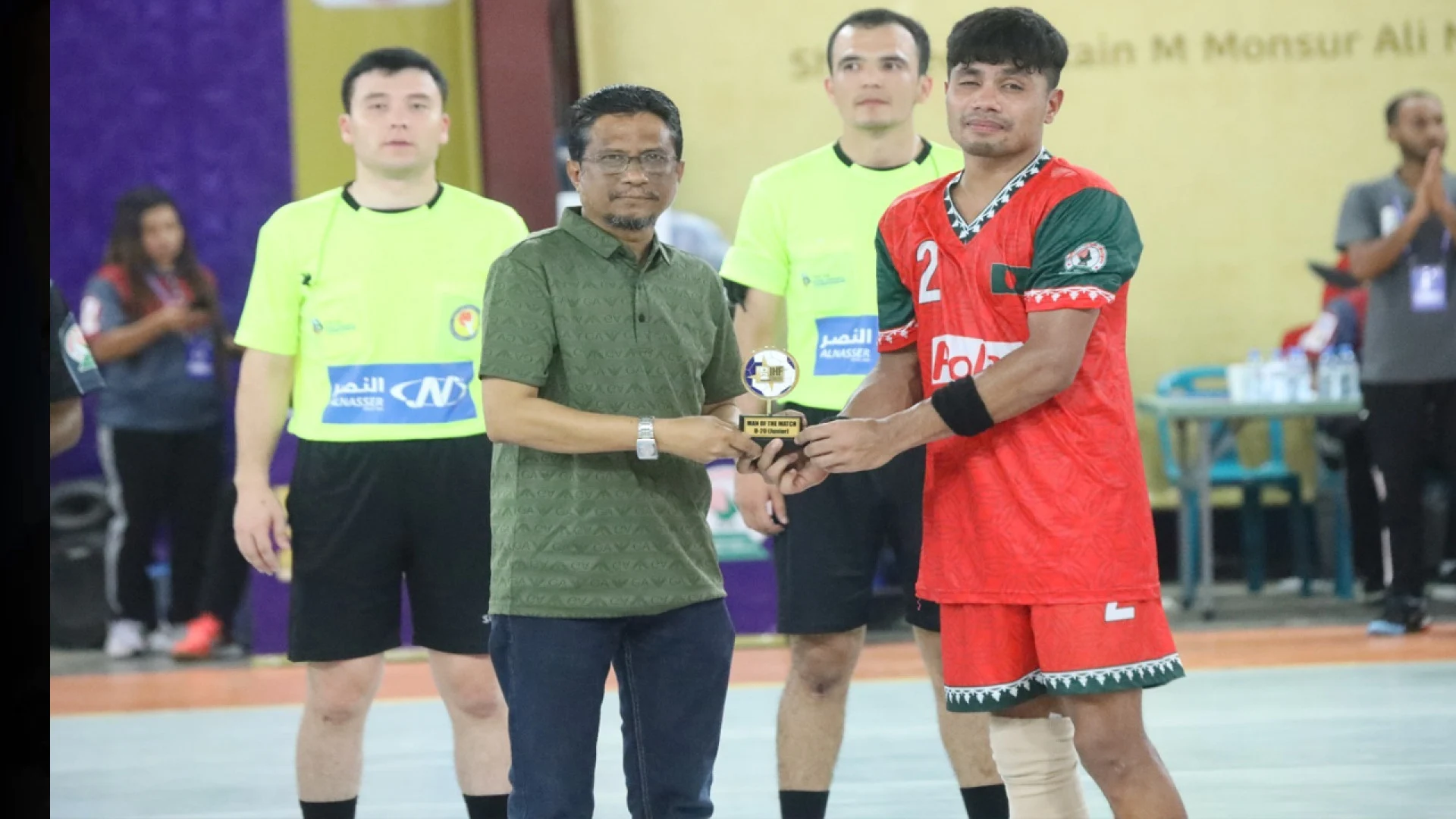 আইএইচএফ ট্রফির রোমাঞ্চকর লড়াইয়ে ইয়েমেনকে হারিয়ে ফাইনালে বাংলাদেশ