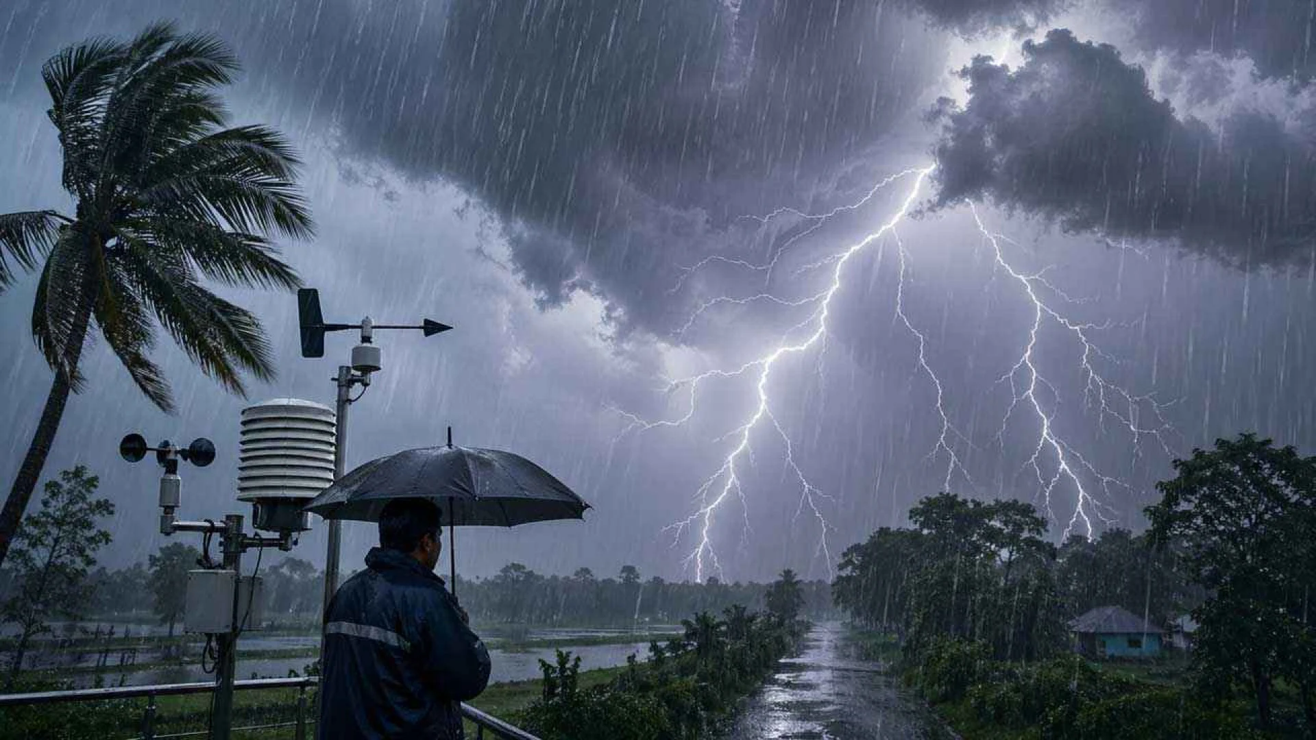 দুপুরের মধ্যে ঢাকাসহ ১৩ জেলায় ঝড়ো হাওয়ার সঙ্গে বজ্র বৃষ্টির আশঙ্কা