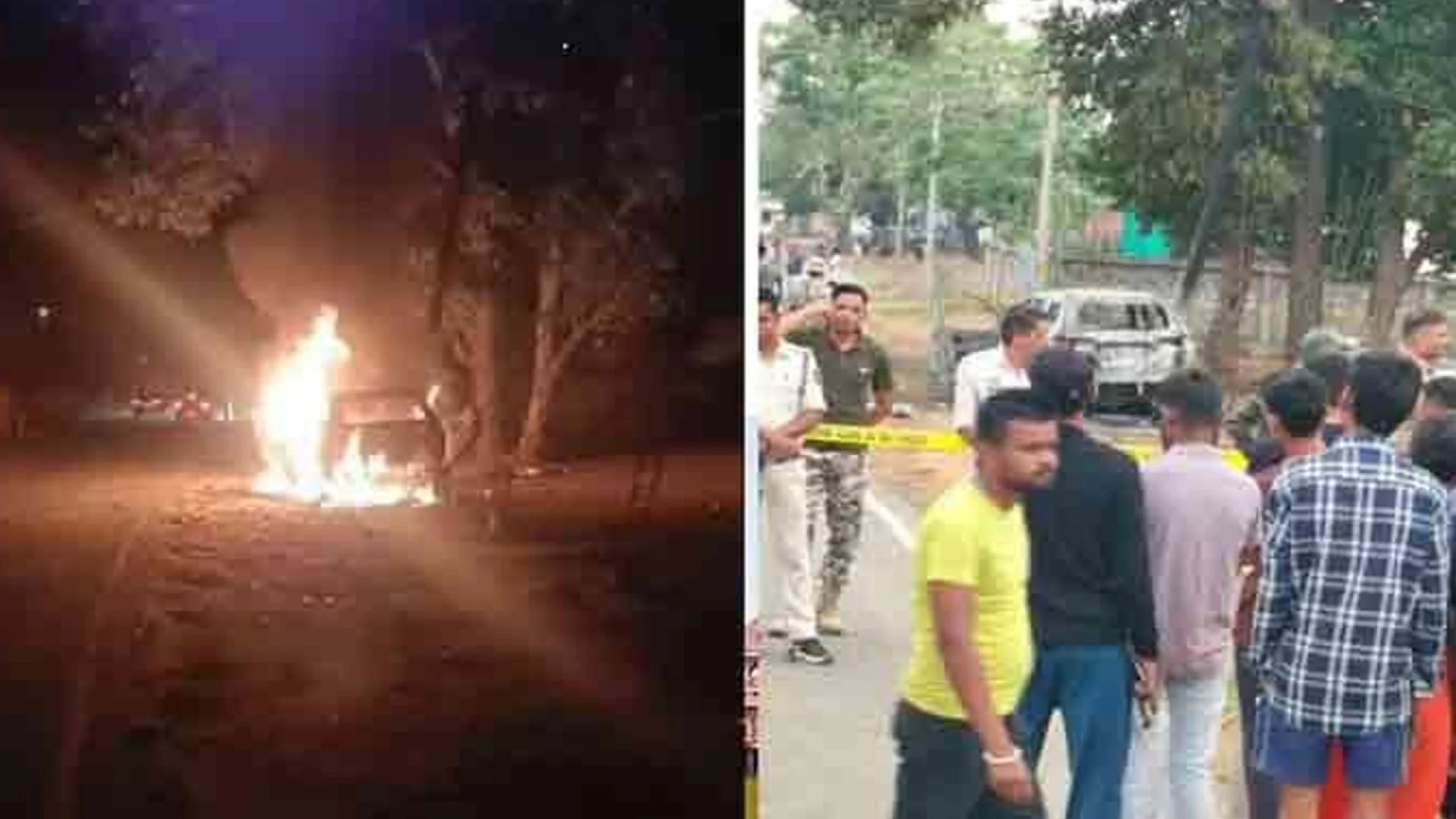 ভারতে বিজেপি নেতাসহ তিনজনকে জ্যান্ত পুড়িয়ে হত্যা