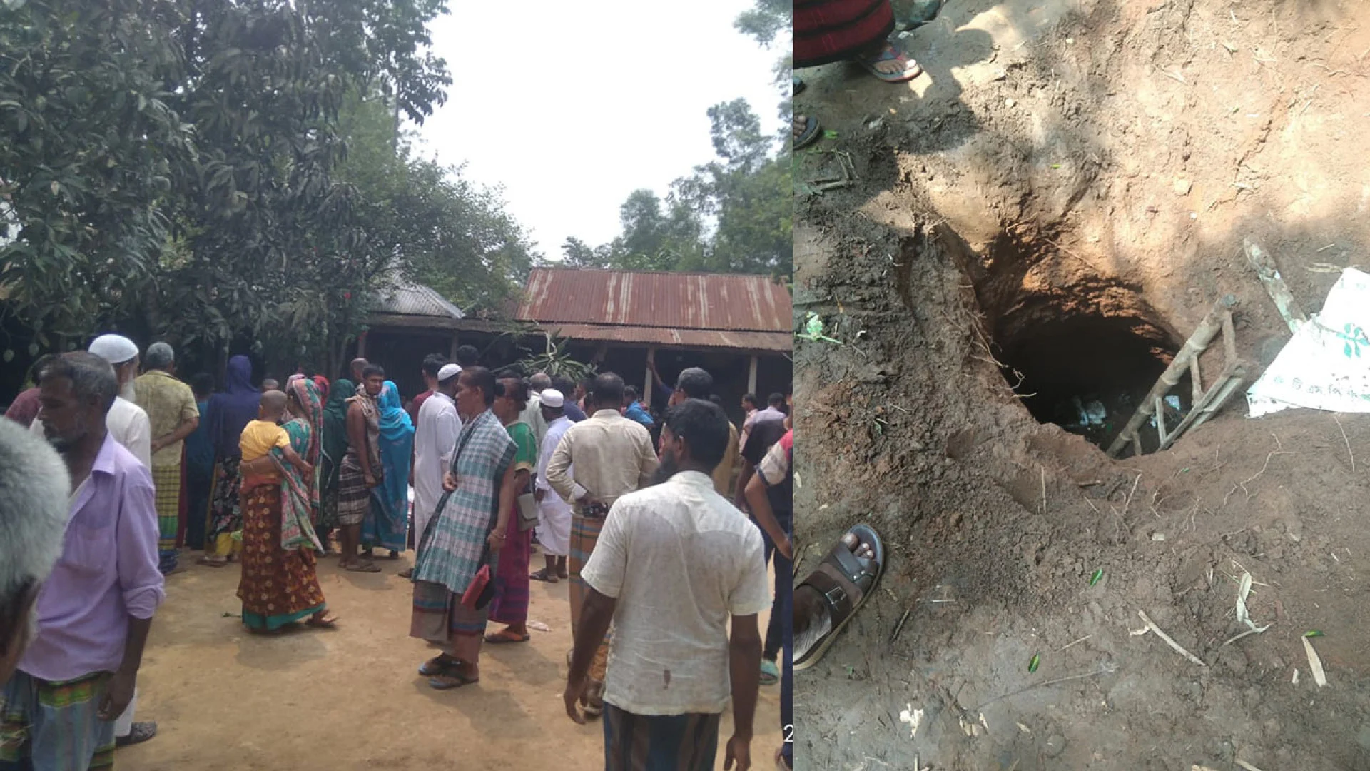 টাঙ্গাইলে পরিত্যক্ত সেপটিক ট্যাংক থেকে ছাগল উদ্ধার করতে গিয়ে ৪ জনের মৃত্যু