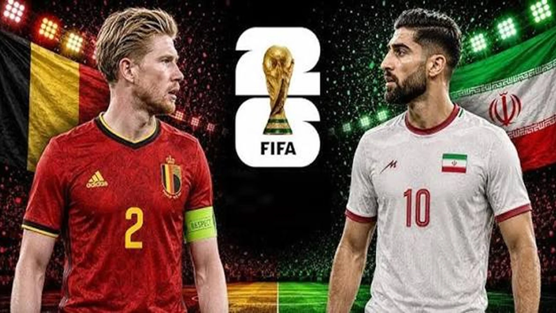 রাত ১টায় বেলজিয়ামের মুখোমুখি হবে ইরান