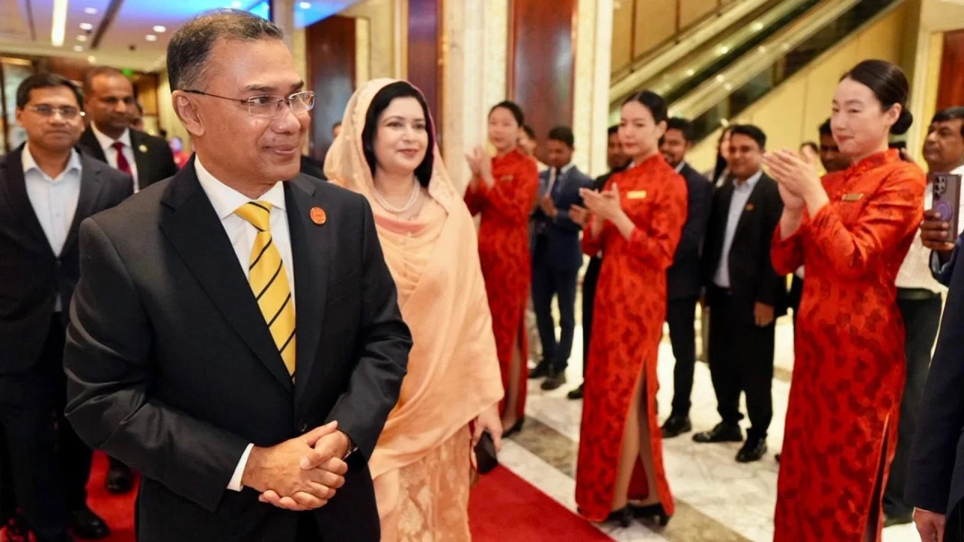 বেইজিং পৌঁছেছেন প্রধানমন্ত্রী তারেক রহমান