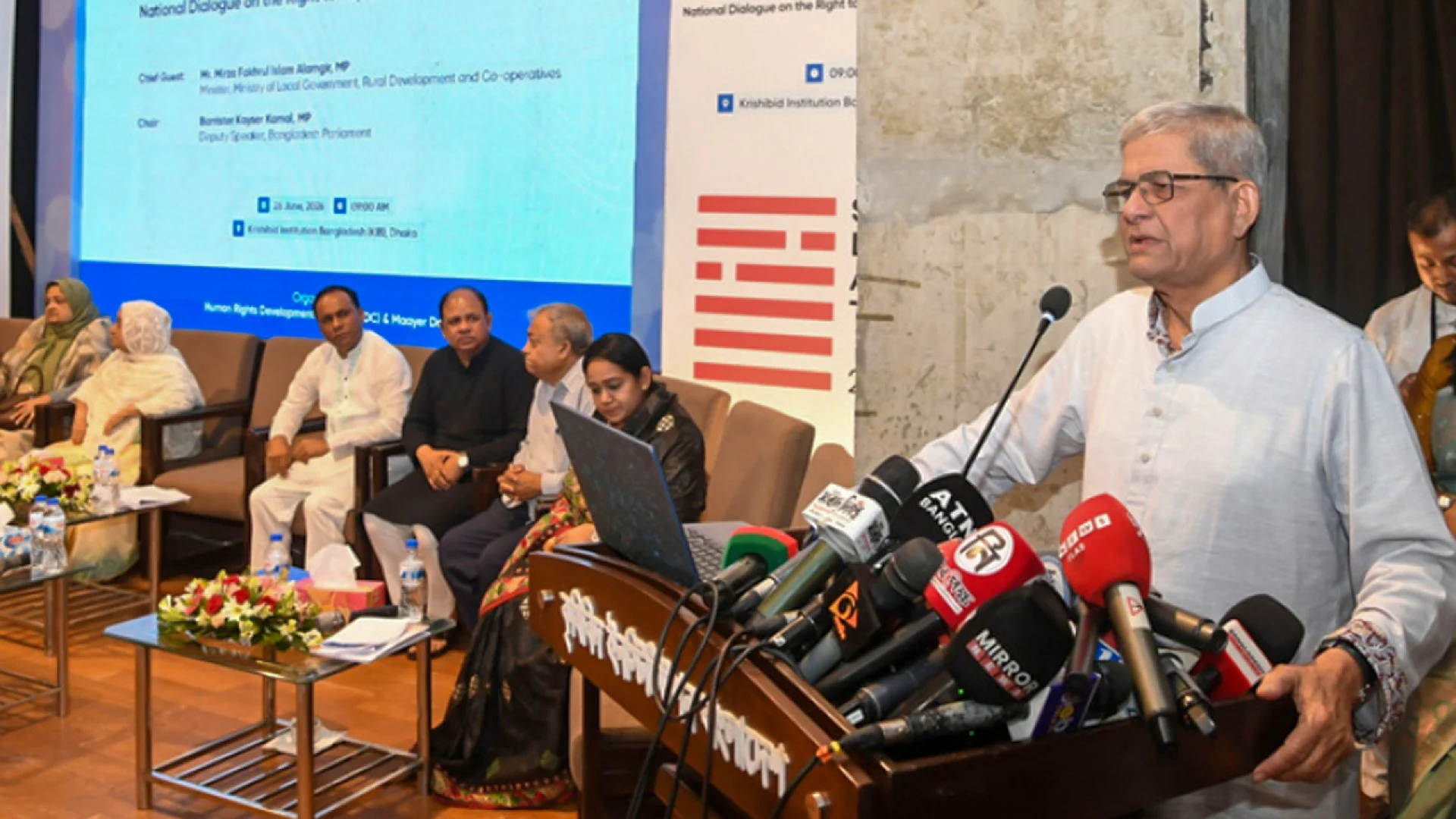 গুমের শিকার পরিবারের জন্য বিশেষ ভাতা দেওয়া হবে: মির্জা ফখরুল