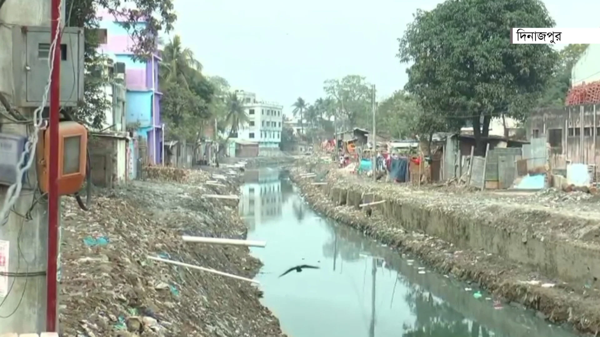 দখল-দূষণে বিপন্ন দিনাজপুরের ঘাগড়া-গিরিজা খাল