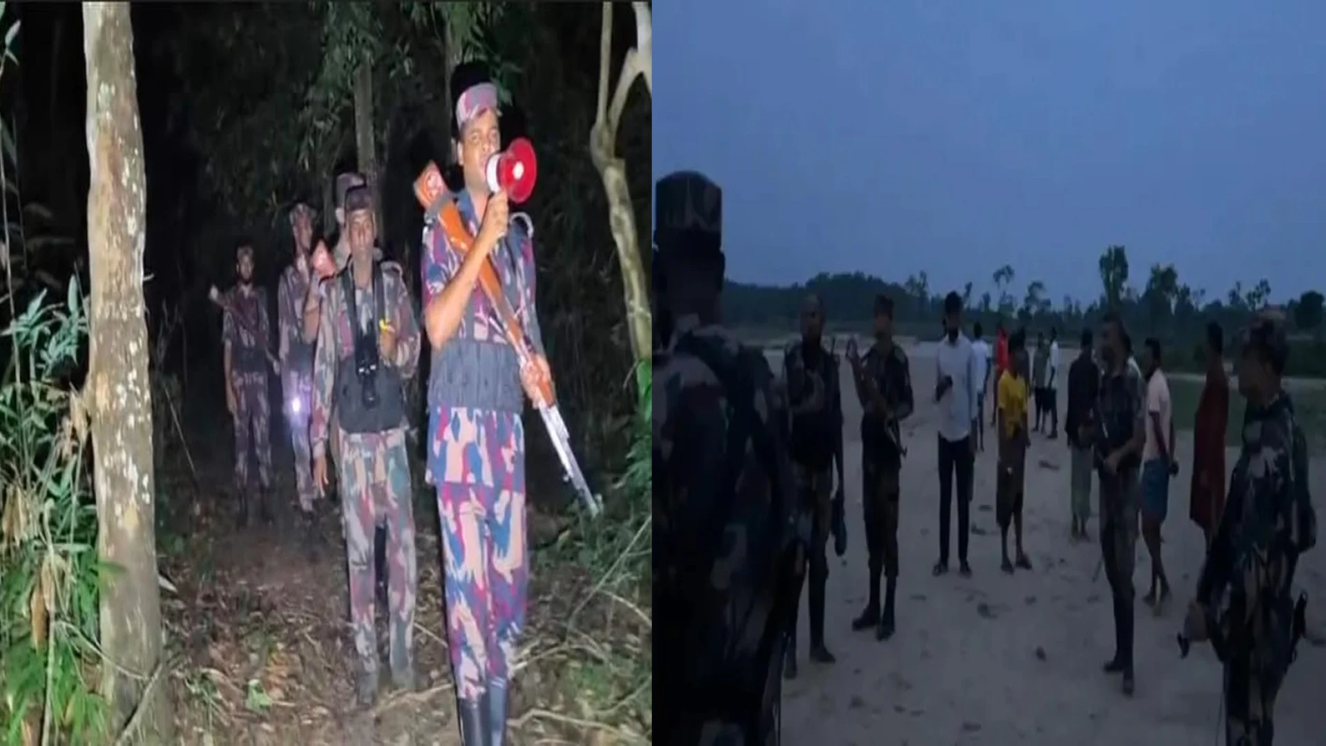 তেলিয়াপাড়া সীমান্তে মাঝরাতে বিএসএফের পুশ ইনের চেষ্টা, প্রতিহত বিজিবি’র