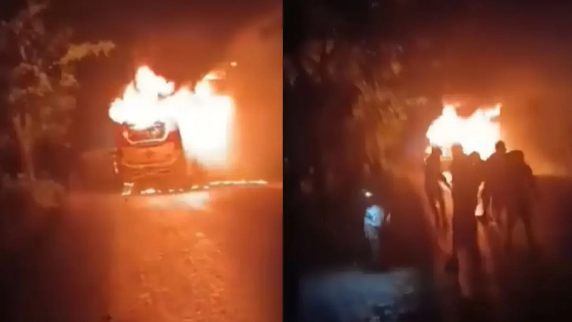 ভাঙ্গায় বাসচাপায় নিহত ৫, দুর্ঘটনার পর মহাসড়কে উত্তেজনা