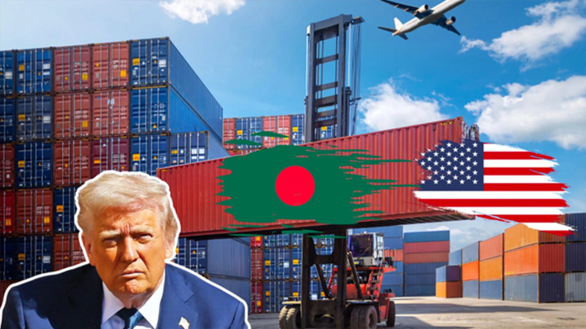 বাংলাদেশসহ ৬০ দেশের পণ্যে যুক্তরাষ্ট্রের নতুন শুল্ক