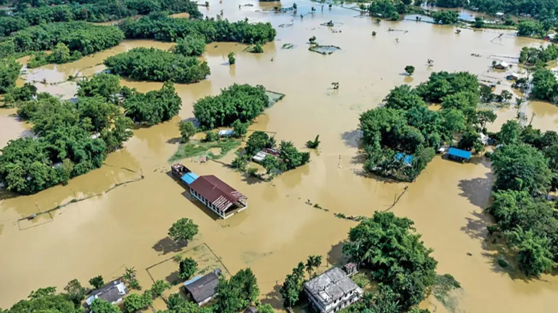 আসামে বন্যায় মৃত বেড়ে ৮২, পানিবন্দি প্রায় দুই লাখ