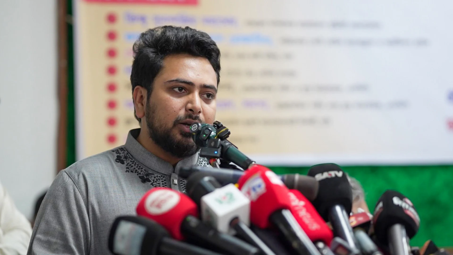 গণতন্ত্র শক্তিশালী না হলে সাম্প্রদায়িক সম্প্রীতি নিশ্চিত হবে না: নাহিদ ইসলাম