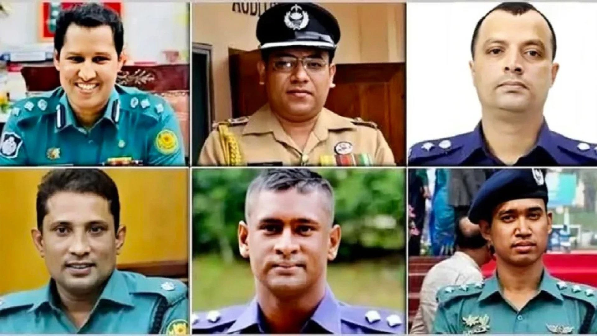 চাকরি গেল বিপ্লব কুমার, গোলাম রাব্বানীর ভাই রুহানীসহ ৬ পুলিশ কর্মকর্তার