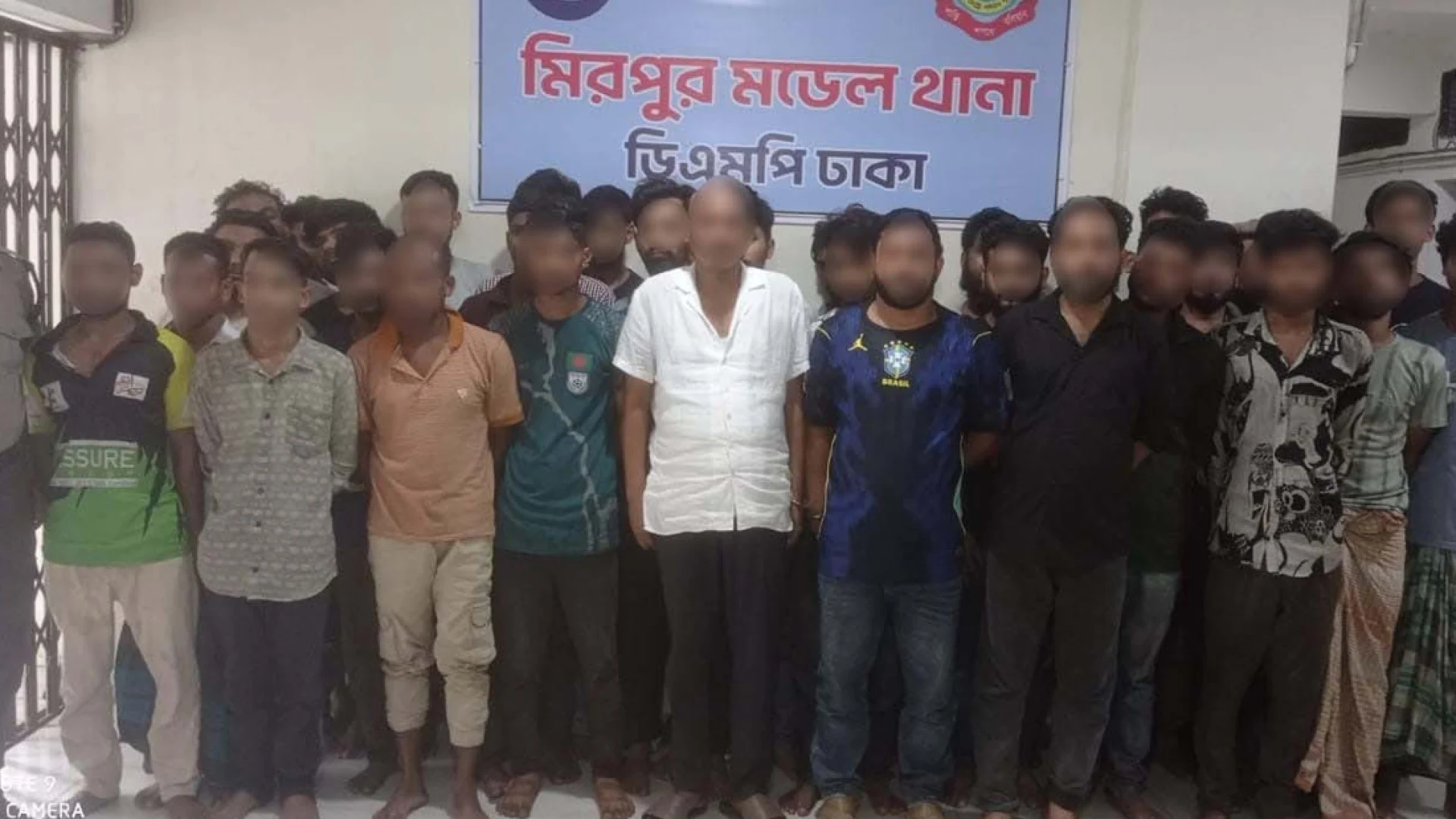 মিরপুরে পুলিশের বিশেষ অভিযান, বিভিন্ন অপরাধে গ্রেফতার ৪৫