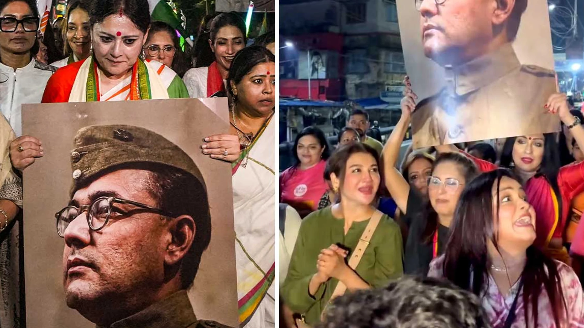 কলকাতার রাজপথে জয়া আহসান, নিরাপত্তা কর্মসূচিতে অংশ নিয়ে মিশ্র প্রতিক্রিয়ার মুখে