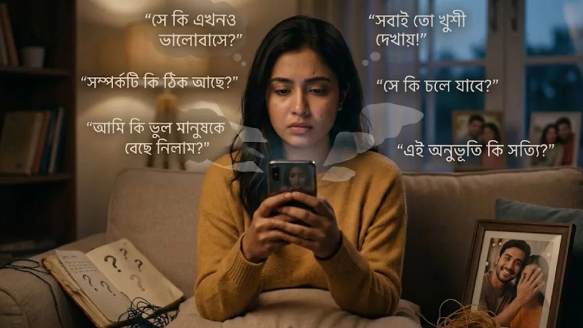 ভালোবাসা নিয়ে অতিরিক্ত সন্দেহ কি সম্পর্ক নষ্ট করছে?