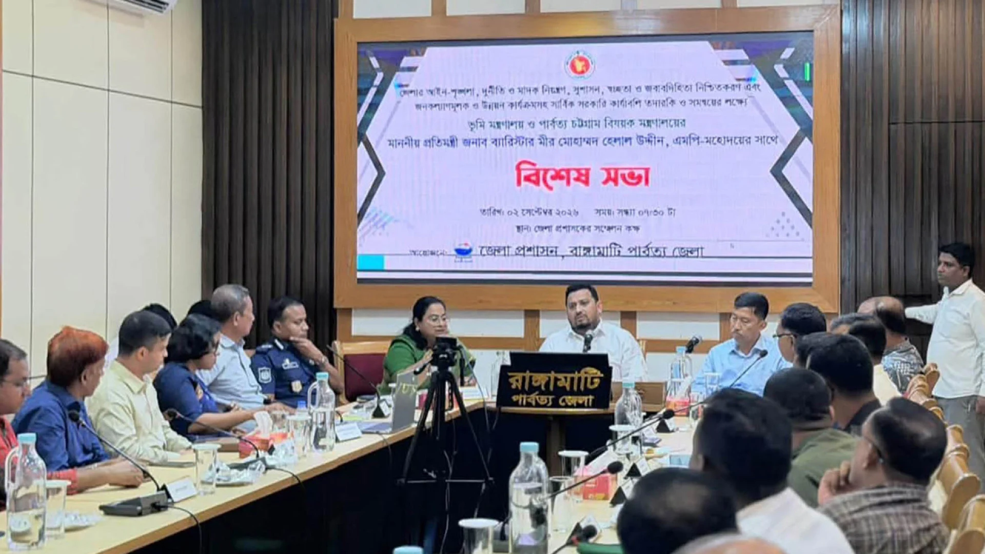 শিক্ষা-কর্মসংস্থান ও উন্নয়নের মাধ্যমে পাহাড়ে স্থায়ী শান্তি ফেরাতে চায় সরকার
