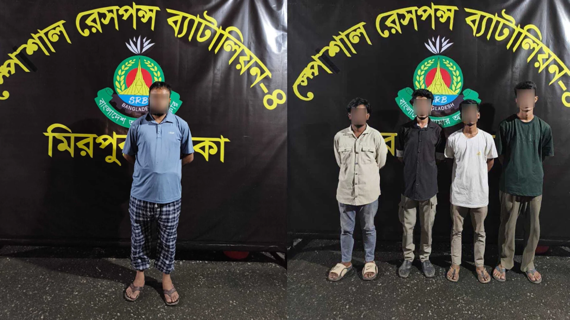 শাহ আলীতে স্ত্রী হত্যার আসামি গ্রেপ্তার, আশুলিয়ায় জালনোট চক্রের ৪ সদস্য আটক