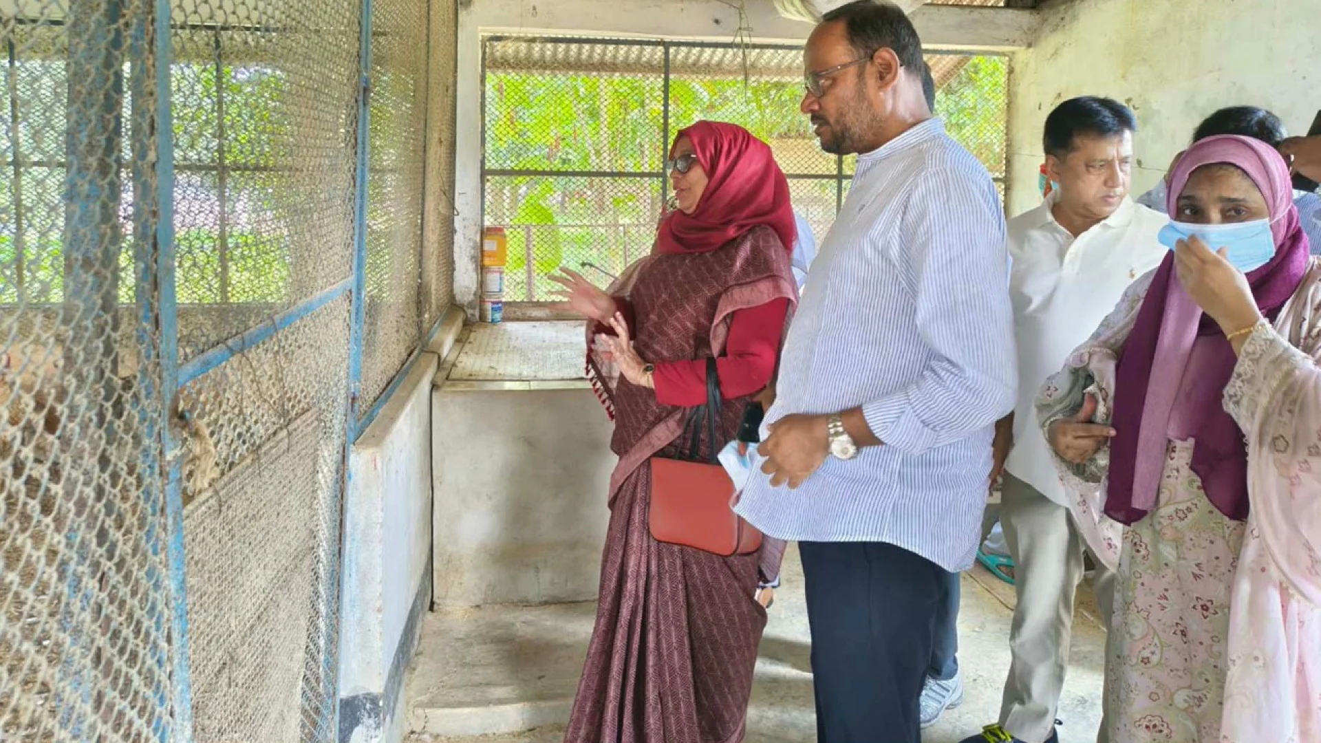 কেন্দ্রীয় মুরগি খামারে বাচ্চা উৎপাদন বাড়ানোর নির্দেশ প্রতিমন্ত্রীর