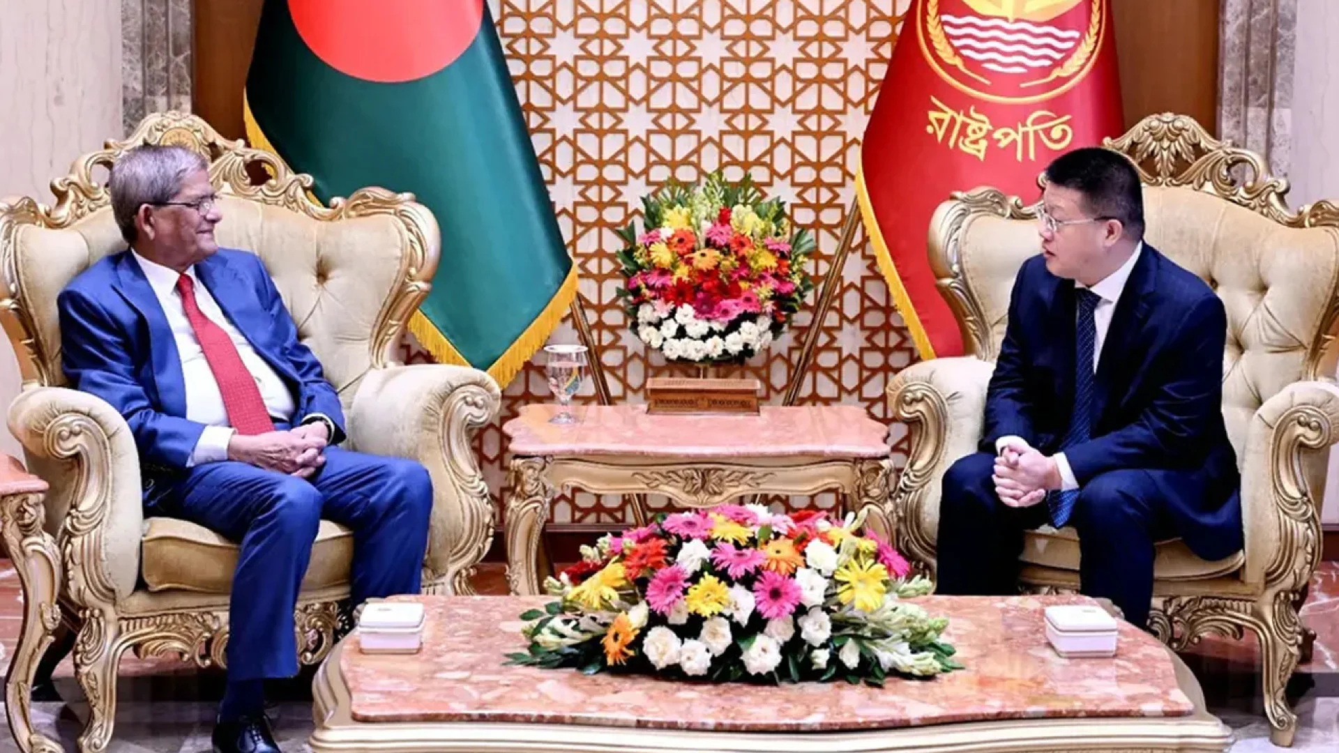 চীনা বিনিয়োগ বাড়ানো ও রোহিঙ্গা প্রত্যাবাসনে সহযোগিতা চাইলেন রাষ্ট্রপতি