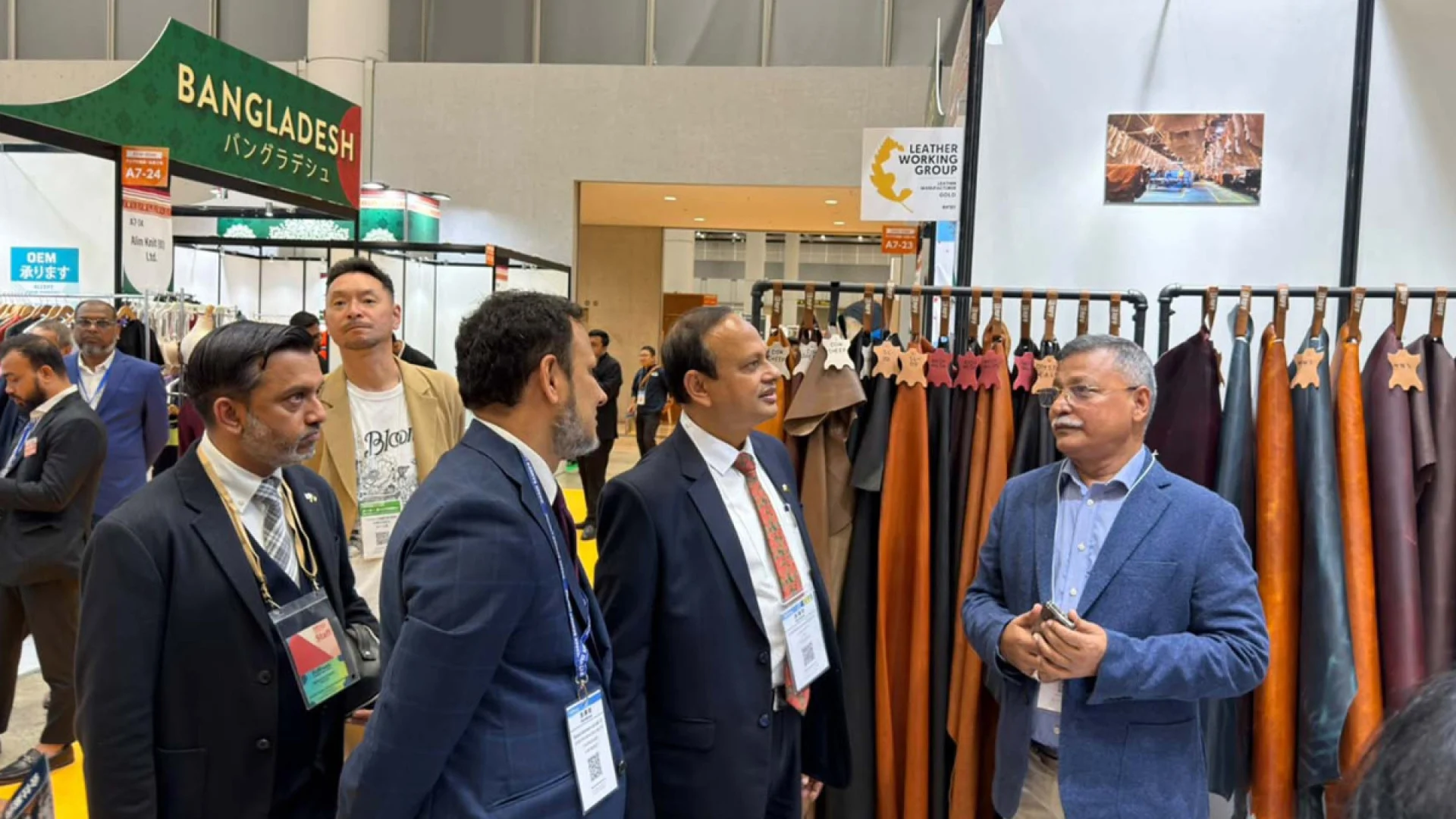 জাপানে ফ্যাশন ওয়ার্ল্ড টোকিওতে বাংলাদেশ প্যাভিলিয়ন উদ্বোধন