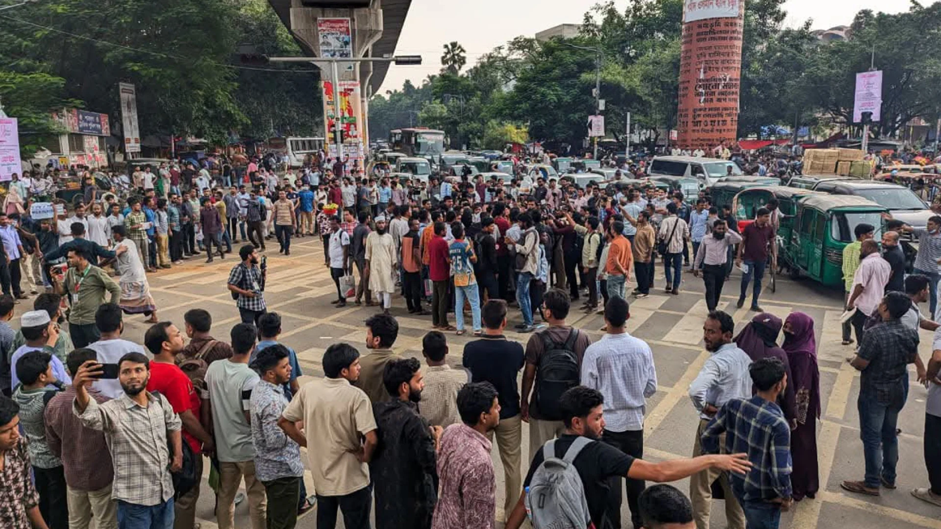 নিয়োগ পরীক্ষা স্থগিতের প্রতিবাদে ঢাকায় চাকরিপ্রার্থীদের বিক্ষোভ, সড়ক অবরোধ
