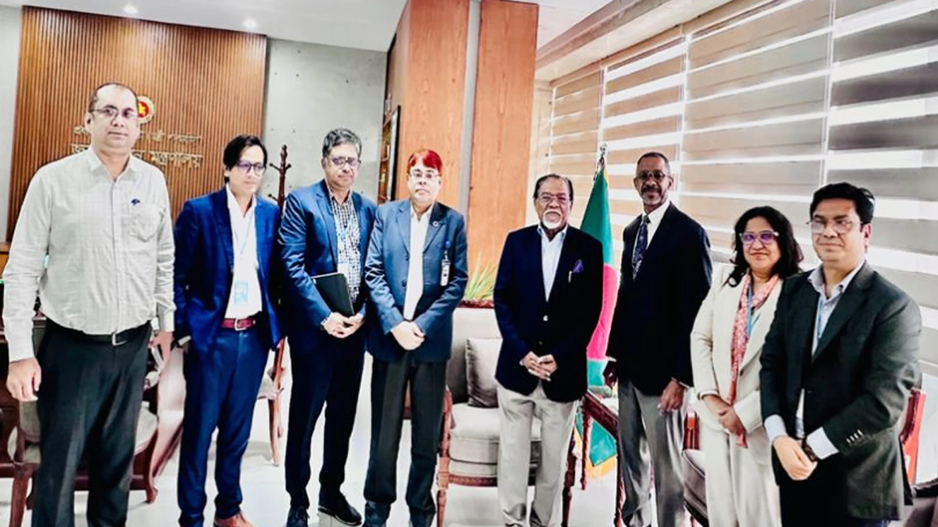 প্রধানমন্ত্রীর জনপ্রশাসন বিষয়ক উপদেষ্টার সাথে ইউএনডিপি বাংলাদেশের আবাসিক প্রতিনিধির বৈঠক